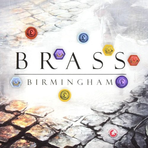 Brass birmingham sticker - brass, set