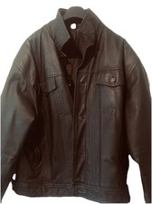 Herren Leder Jacke Bike In