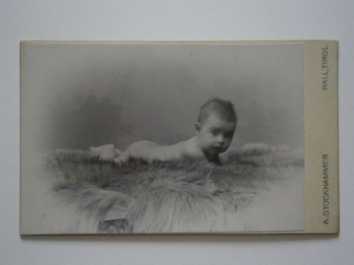 Cdv kabinettfoto baby - cdv,