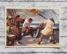 Trauerfeier Magellan Flaggschiff Mittel Südamerika Sanella 1950er Reklame Bild