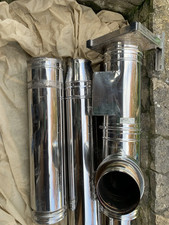 Edelstahlkamin - Abgasanlage ICS 25 von Fa. Schiedel Kamin Holzvergaser Holzofen