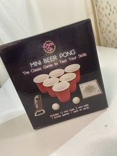Brandneu Mini Bier Pong Set -