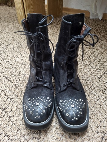 Schnür stiefeletten - a.s.98, schnür-stiefeletten
