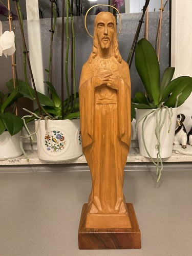 Holzgeschnitzt jesus skulptur - jesus,