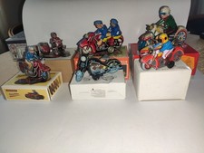 Motorräder, Blechspielzeug, Konvolut, MS 281,  365,  368,  450, 702, MF 162, OVP