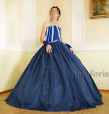 ☆ Karneval Ballnacht Ballrock Taftrock für Ballkleid Marine Krinoline Saum 5 m ☆