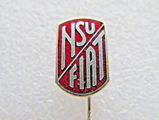 altes Abzeichen - NSU/FIAT - Auto Automobil - Anstecknadel - Nadel ca. 1,8 cm