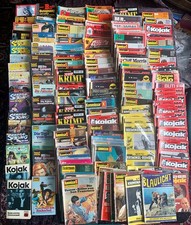 154 Krimi Hefte und 33