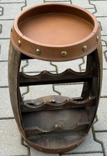 2.Wahl B-Ware Weinregal Holz Weinfass Flaschenregal 1555 Flaschenständer 50cm