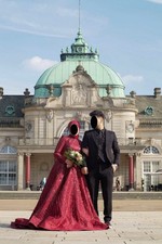 Rotes Brautkleid – sehr