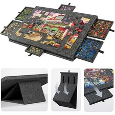 Puzzletisch mit 6 Schubladen