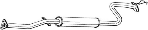 Bosal mittelschalldämpfer - bosal,