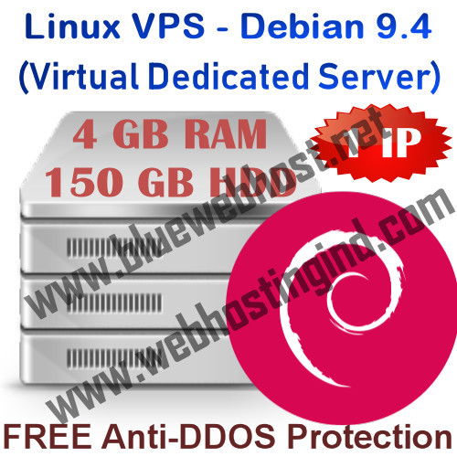 Linux vps server debian - vps,