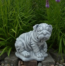 Hund Shar-Pei Steinfigur H.26