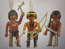 Playmobil 6272 Drei Sioux Indianer Western Figuren NEU und OVP Folienverpackung