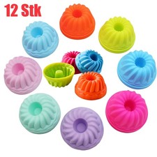 12 stk Gugelhupfform Silikon