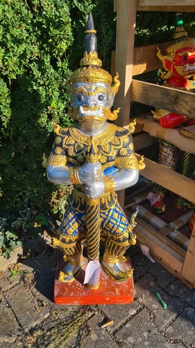Tempelwächter yak figur aus - yak,