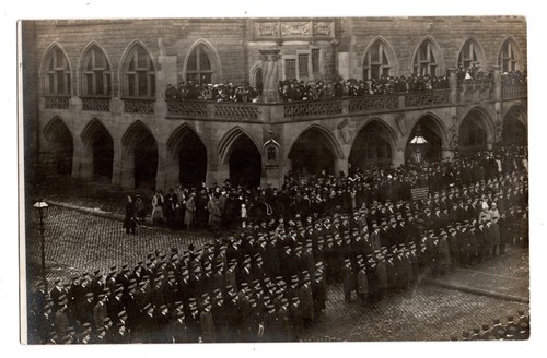 Aachen rathaus studenten - rathaus,