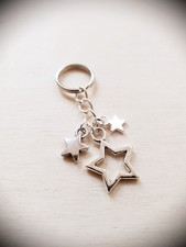 STERNENHIMMEL Schlüsselanhänger ♥ Handgefertigter Schmuck in Silber