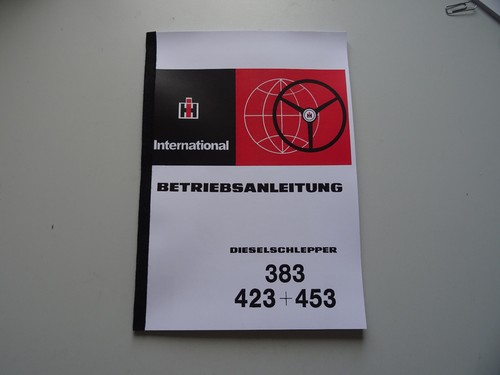 Ihc betriebsanleitung 383 423 - betriebsanleitung,