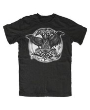 Hugin Munin T-Shirt Schwarz
