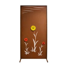 Sichtschutzwand Edelrost -