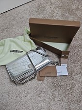 Burberry wallet neu silber - burberry,