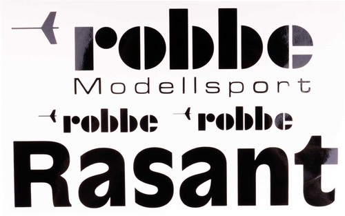 Robbe modellsport aufkleber - robbe,