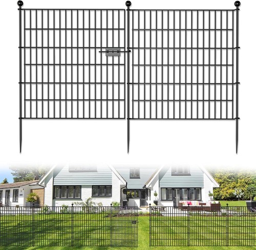 Teichzaun gartenzaun 5tlg - teichzaun,