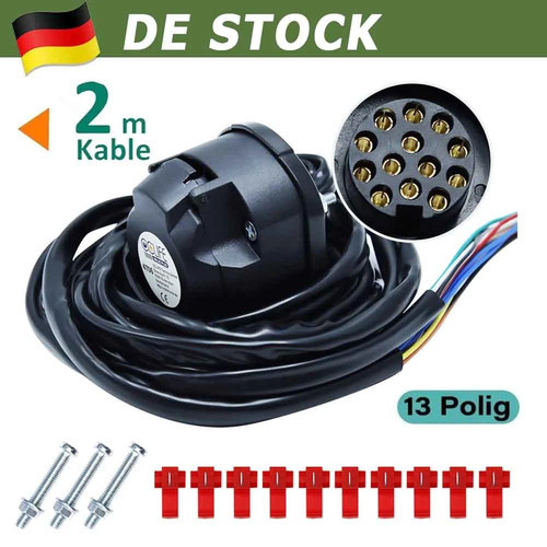 Anhänger steckdose polig - anhänger, 13