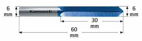 6mm vhm bohrer für - 6mm,