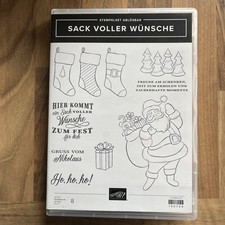 Stampin Up Stempelset   SACK VOLLER WÜNSCHE Weihnachten Nikolaus