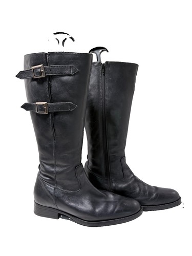 Schwarze leder biker - leder,