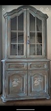Vitrine Buffet Schrank Shabby Retro Vintage Holz