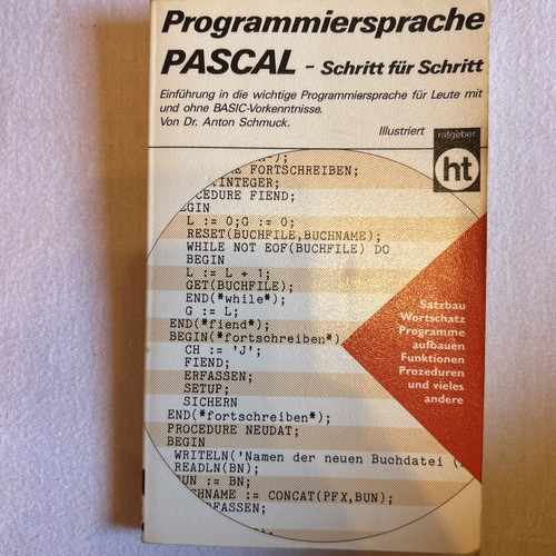 Programmiersprache pascal - pascal,