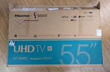 Hisense 55AE7000F 55″ 4K UHD Smart TV – HDR10+ & Triple-Tuner - WIE NEU!