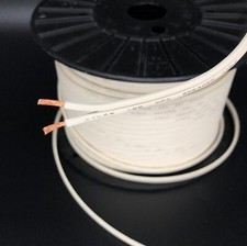 Atlas 1.25 OFC Lautsprecherkabel, Weiß | Preis pro Meter