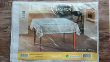 Wachstuch Tischdecke  Spitzentischdecke Vinyl  130 cm x 160 cm - NEU & OVP  Weiß