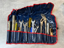 Original Porsche Drop Forged Bordwerkzeug Pannenset Werkzeug Set Roll Tasche