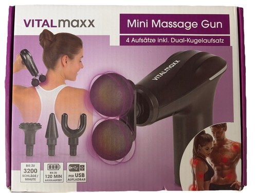 Vitalmaxx mini massage gun - massage,