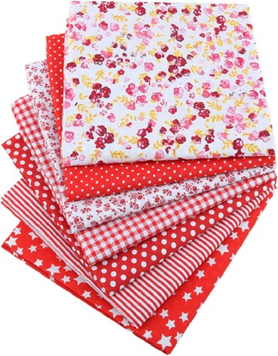 Hochwertiges stoffpaket 50x50 - hochwertiges,