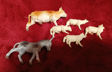 Alte Krippentiere – 6er Set