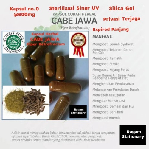 Cabe jawa pulverkappen - jawa,