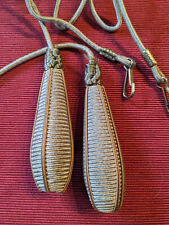 zwei alte Vorhang Quasten, Zugseile, Vintage, Retro,  edle Farben