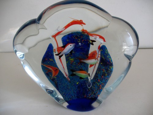 Murano glas aquarium - 1,9,