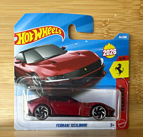 Hot wheels ferrari 12cilindri - hot,