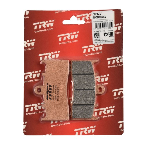 Trw bremsbelag sinter street - bremsbelag,