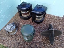 Positionslampen Schiff, Backbord, Steuerbord, Hecklicht, Ankerlicht-gebraucht