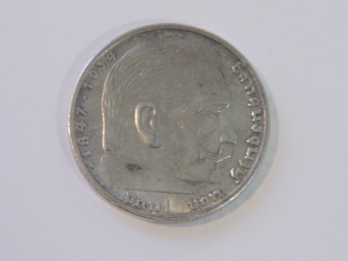 Reichsmark paul von - 5,