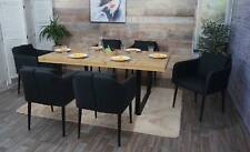 B-Ware 6er-Set Esszimmerstuhl MCW-H93, Küchenstuhl Lehnstuhl, Kunstleder schwarz